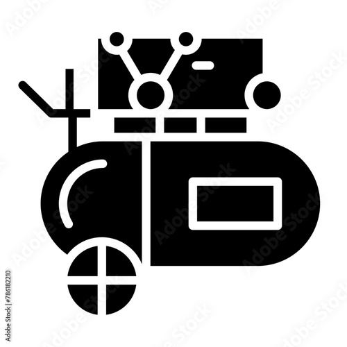 Compressor glyph icon