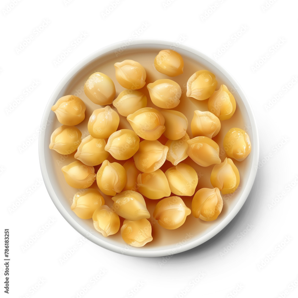 food 3d realistic render vector icon. Chickpeas, on transparent background food 3d realistic render vector icon. Chickpeas, on transparent background