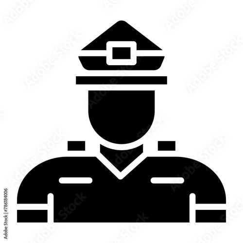 Guard glyph icon