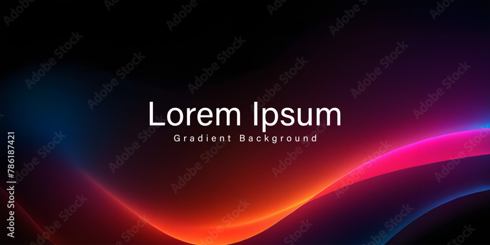 Naklejka premium gradient background, beautiful template, gradient
