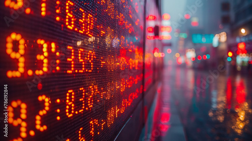 Decoding the Market: The Impact of Digital Displays on Financial Data Analysis