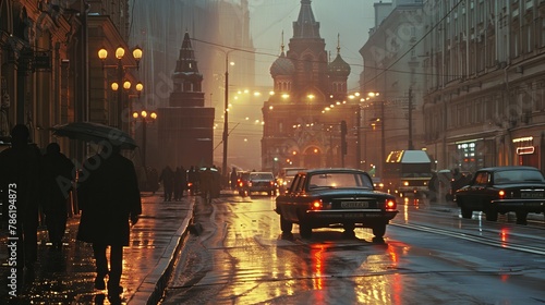 moscow in 90s  photo