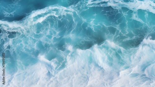 close up of waves of water 