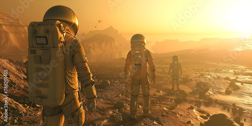 Explorers on the Martian Surface