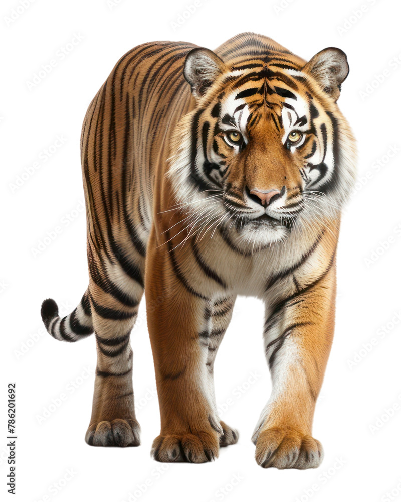 Fototapeta premium PNG Tiger wildlife animal mammal. AI generated Image by rawpixel.