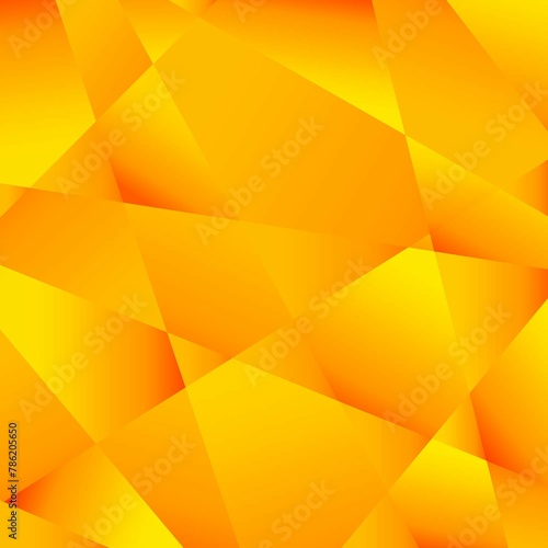 Polygonal Yellow Background