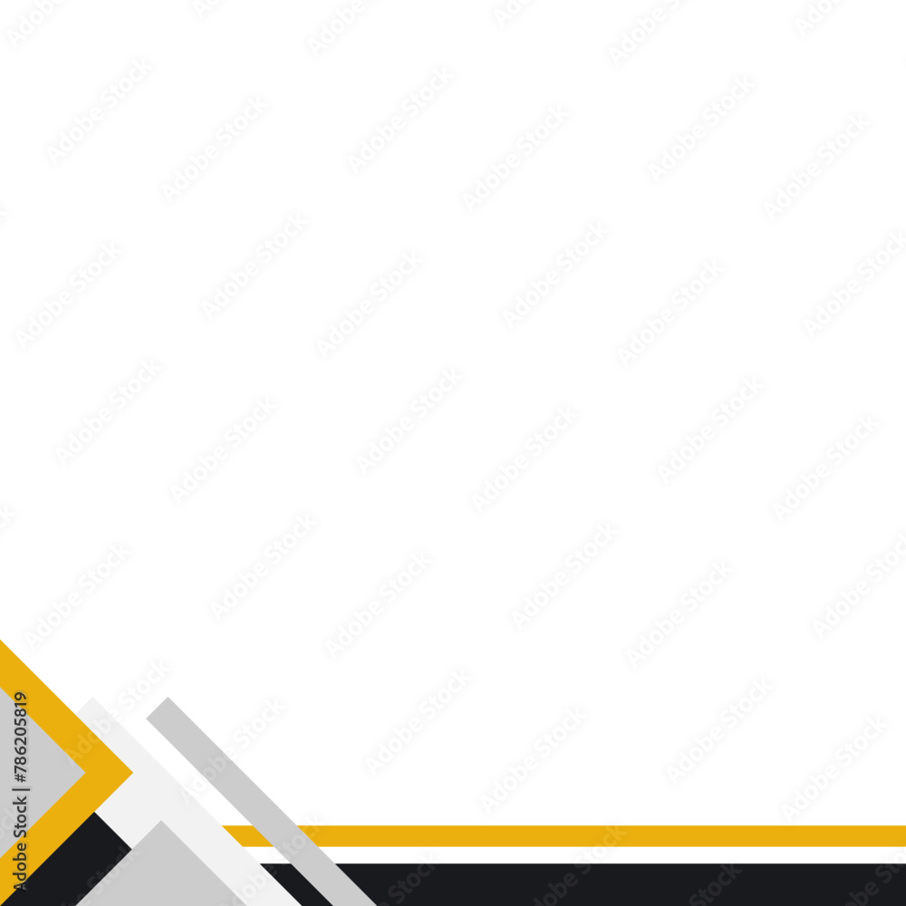 Geometric Business Footer Geometric Business Footer