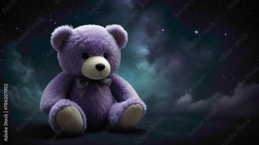 fluffy light color teady bear background in the abstract night placed on the sofa with abstract dark gradient background behind the fluffy lovely friendly romantic teady bear fluffy light color teady bear background in the abstract night placed on the sofa with abstract dark gradient background behind the fluffy lovely friendly romantic teady bear