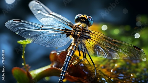 Close up of a dragonfly  © Dxire