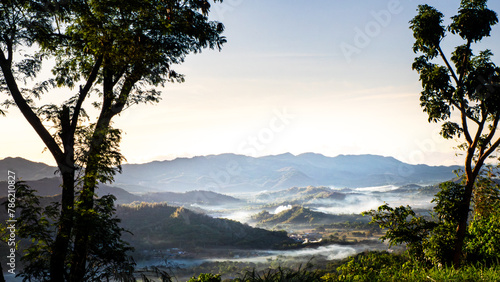 Boso Boso village in the morning