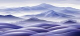 Dreamy abstract landscape with lavender and cream gradients, wispy clouds drifting overhead
