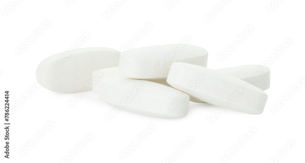 Vitamin pills isolated on white. Health supplement Vitamin pills isolated on white. Health supplement
