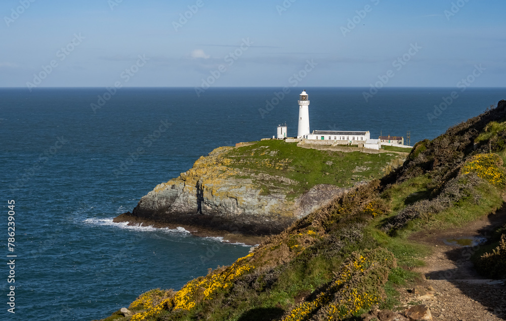 Walking the Anglesey coastal path from South Stack Walking the Anglesey coastal path from South Stack