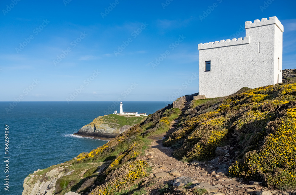 Walking the Anglesey coastal path from South Stack