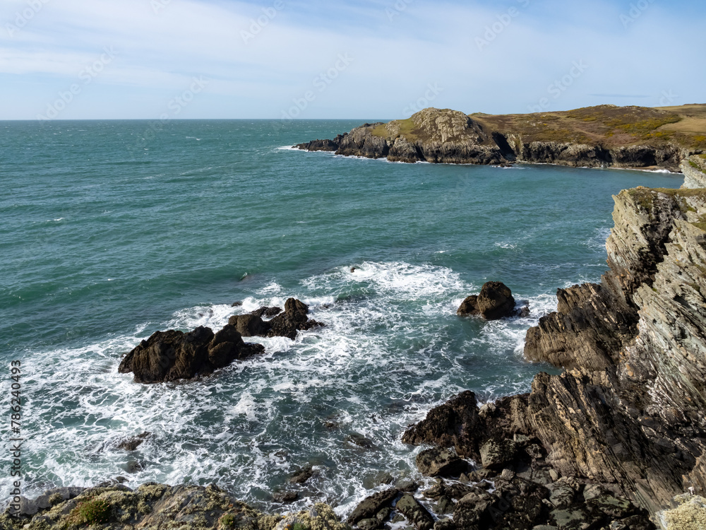 Walking the Anglesey coastal path from South Stack