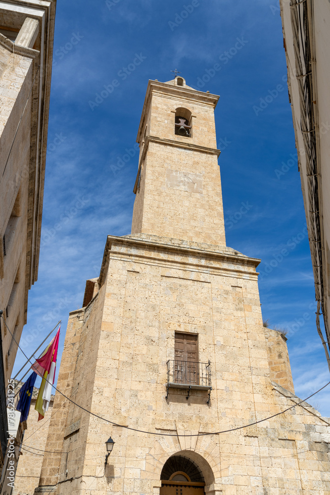  Church of San Andrés Apóstol is a Catholic parish temple in the Castilian-La Mancha town of Alcalá del Júcar (Albacete, Spain).