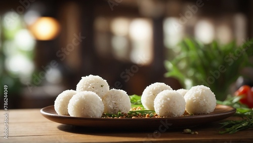 Banh Khuc (Cudweed Rice Balls)  photo