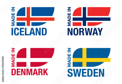Made in Iceland,, Denmark, Norway or Sweden