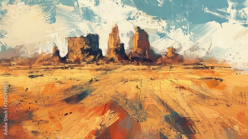砂漠の抽象画_3