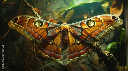 Adult Stage of the Atlas Moth