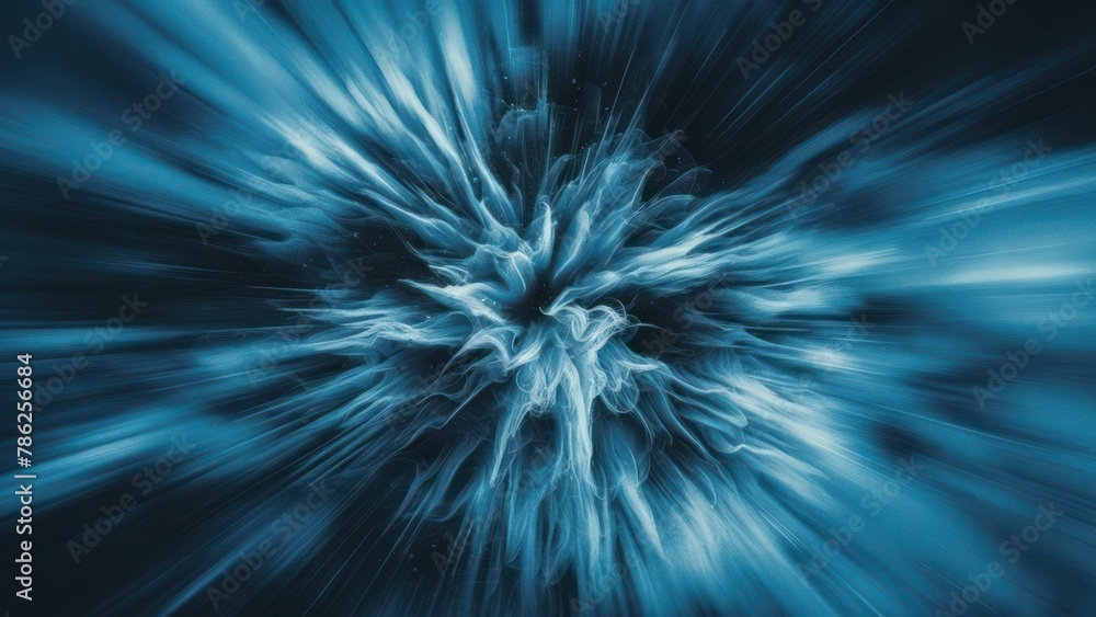 Celestial Symphony Abstract Burst of Blurred Blue Unveiling the Dynamic Motion Patterns of the Universe Celestial Symphony Abstract Burst of Blurred Blue Unveiling the Dynamic Motion Patterns of the Universe