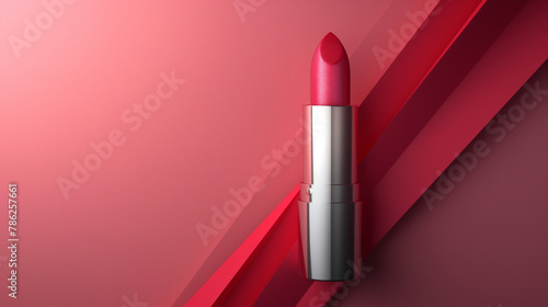 Design a lipstickcolored gradient for your corporate PowerPoint presentation, aligning with a modern and stylish aesthetic photo