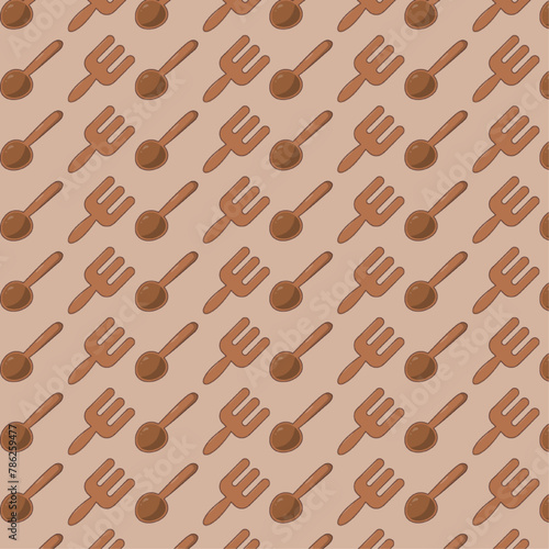 Spoons and forks pattern