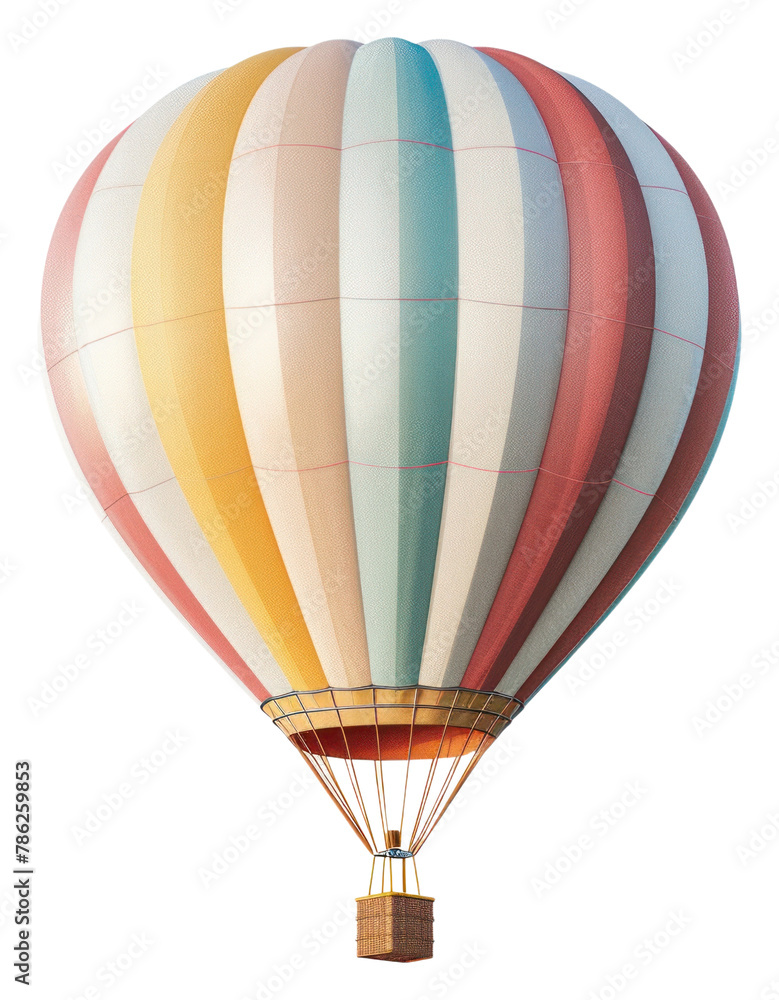 Fototapeta premium PNG Aircraft balloon vehicle transportation.
