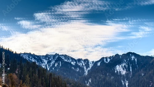 Stunning timelapse of mountains of Jibhi & Shojha Valley in Himachal Pradesh, India
 photo