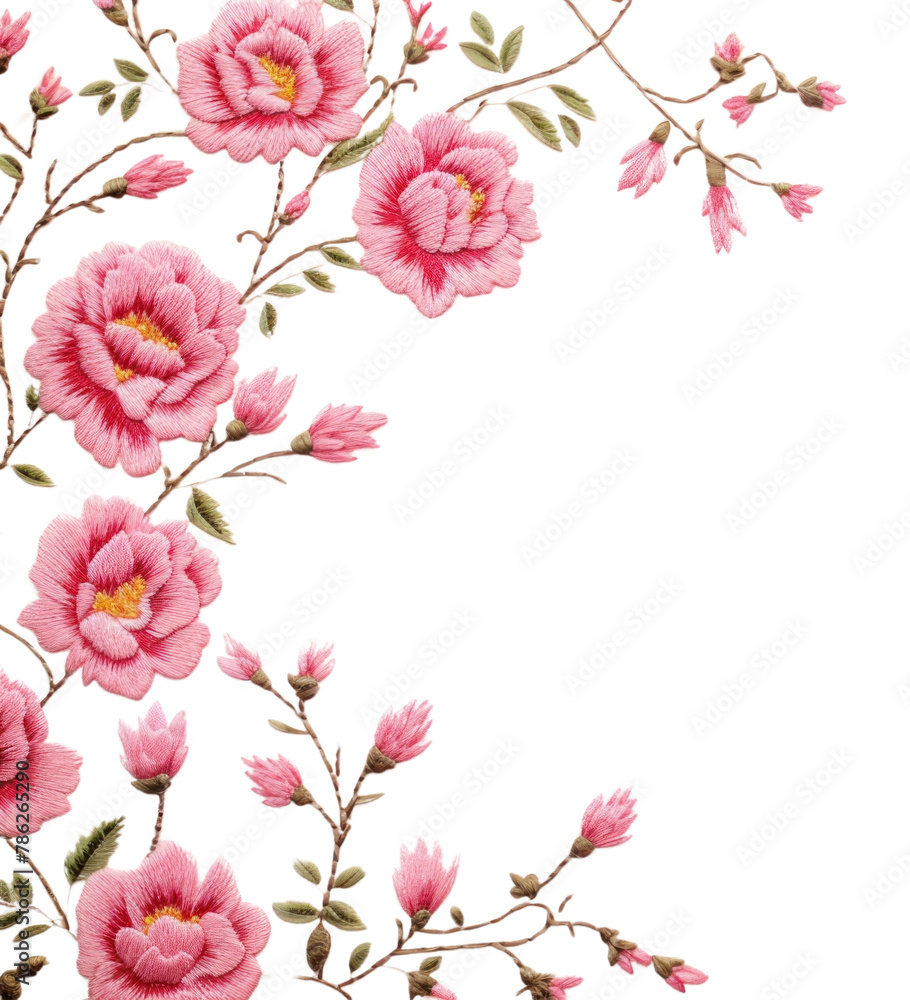 PNG Little Peonys pattern backgrounds blossom