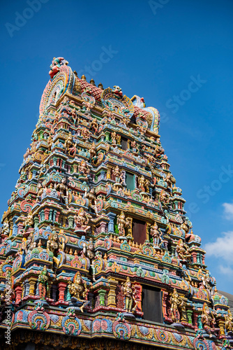 THAILAND BANGKOK SILOM SRI MAHA MARIAMMAN TEMPLE photo