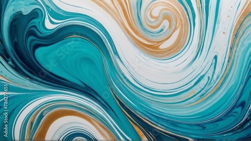 marbling art patterns as abstract colorful background, closeup of photo