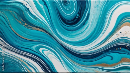 marbling art patterns as abstract colorful background, closeup of photo