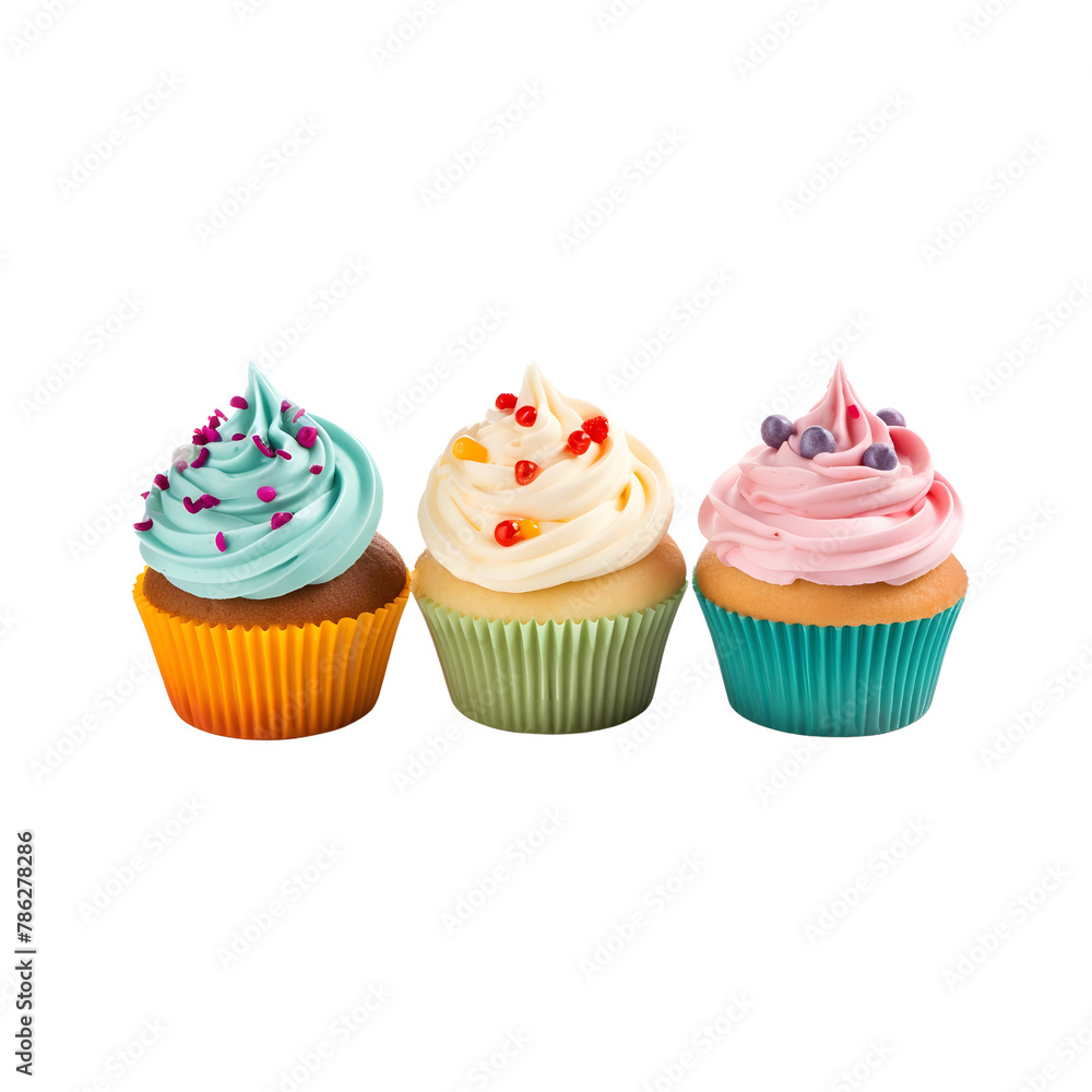 cupcake isolated photography with a transparent background cupcake isolated photography with a transparent background
