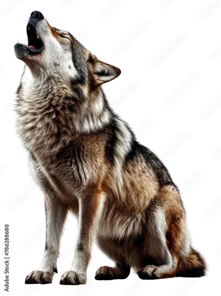 PNG Wolf animal mammal coyote.