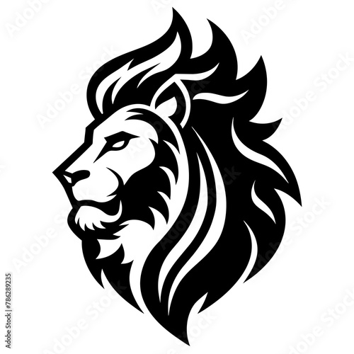 lion head vector art