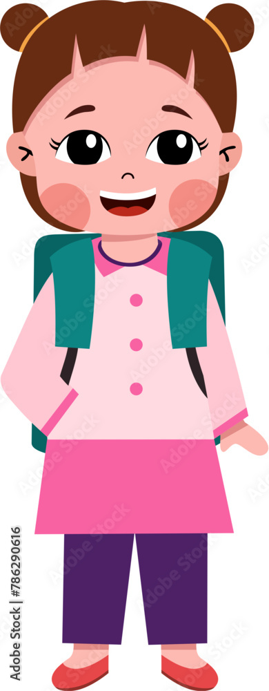 Smiling children avatar. Kid child expression vector illustration. Cute child character. Smiling children avatar. Kid child expression vector illustration. Cute child character.
