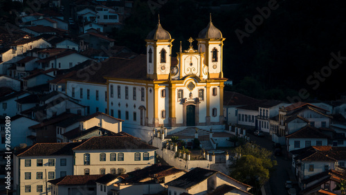 Nossa Senhora da Conceição, Historic baroque city, Minas Gerais, Brazil.