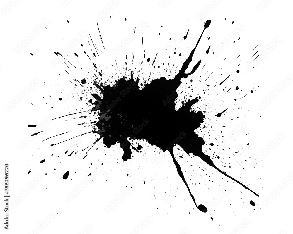 Ink splash effect png, transparent background Ink splash effect png, transparent background