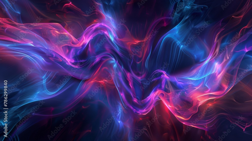 a computer generated image of a colorful smoke coming out of a volcano a computer generated image of a colorful smoke coming out of a volcano