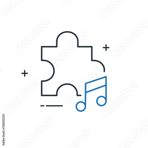 Music Composing Digital Music Creation Vector Icon Design