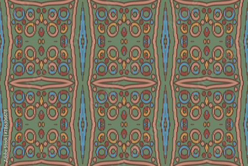 Motif folklore pattern Seamless Native American, Motif embroidery, Ikat embroidery vector Design for Print Texture fabric saree sari carpet. kurta vector patola saree