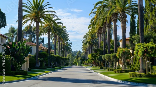 One cannot help but be captivated by the manicured lawns and palm-lined streets that define Beverly Hills. The neighborhoods are adorned with exquisite mansions boasting timeless architecture