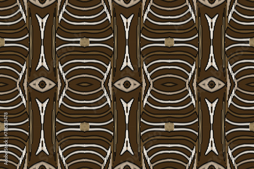 Motif folklore pattern Seamless Native American, Motif embroidery, Ikat embroidery vector Design for Print Texture fabric saree sari carpet. kurta vector patola saree