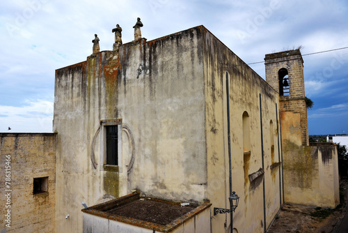 convent of the black Franciscans (convento dei francescani neri) Specchia Italy