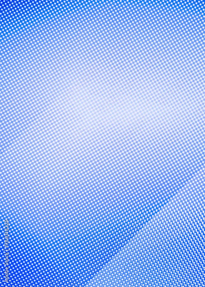 Fototapeta premium Blue vertical background For banner, poster, social media, story, events and various design works