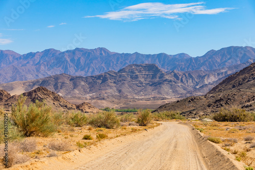 Arid landscape in the Richtersveld National Park photo