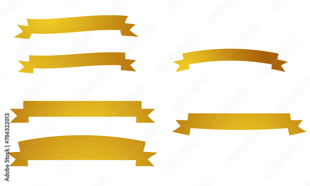 Elegant Gold Banner Vector: Perfect for Premium Branding Elegant Gold Banner Vector: Perfect for Premium Branding