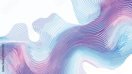 Optical art abstract wave background design. Vector illustration