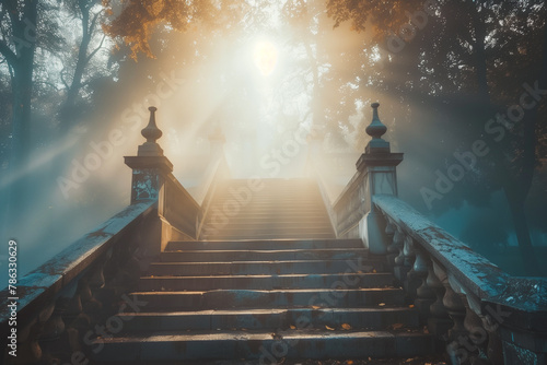 stairway to heaven - concept of religion life